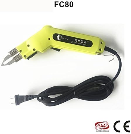 BulbKing Fabric Hot Knife Cutter 80 Watts &120 Volts FC80 (Yellow)