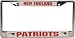 New England Patriots Chrome Frame
