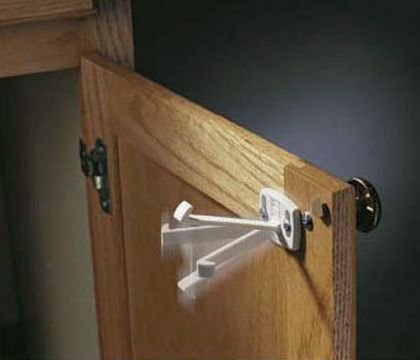 KidCo Sliding Cabinet Lock White