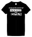 Women's Funny T-Shirts (I Live At The Corner Of Kiss My A** Avenue and No Friggin Way) Humorous Slogans Comical Sayings Womens Fashion Cut Black Shirt; Great Gift Ideas for Women, Ladies, Misses, Juniors, & Teens (Novelty Items)