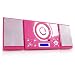 Musikcenter Stereoanlage CD-Player Denver MC-5000 pink