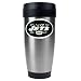 New York Jets NFL 16oz Stainless Steel Travel Tumbler - Primary Logo