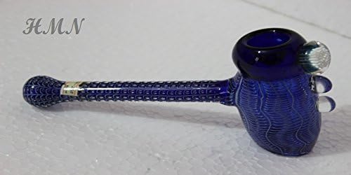 8" Bubble Hamber Bubbler - Handmade Art Incense Burner Pipe
