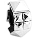 Lederarmband - Giant & Big Pyramid (silber)