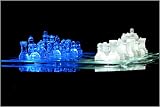Remote Controlled Dimmable Modern Led Blue Circular Lights X 6 Complete Lighting Kit Ideal For Landings Stairs Kitchens Bathrooms Decking Boats Caravans Ponds Etc