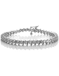 18k Gold S-Link Diamond Tennis Bracelet (2.0 cttw, H-I Color, SI2-I1 Clarity), 7"