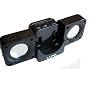 LUPO Black Portable Folding Speakers for Iphone, Ipod Video, Touch, Classic, Nano (all generations), Shuffle plus all other MP3 and MP4 players *includes power adapter*