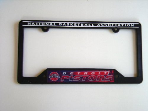 DETROIT PISTONS LICENSE PLATE FRAME