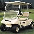 Classic Portable Golf Car Windshield - Clear