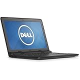 2015 Newest Dell Chromebook, 11.6inch HD Non-Touch LCD, Intel Celeron N2840 up to 2.58 GHz, 4GB RAM, 16GB eMMC SSD, Black Cover (Certified Refurbished)