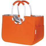Solid Orange Reisenthel Loop Shopper Insulated Tote Bag