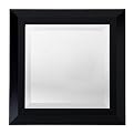 Slope Bevel Mirror - Black