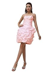 Beaded Lace Cocktail Short Sleeveless Spaghetti Strap Taffeta Evening Dress/Homecoming Dress/Prom Dress/Party Dress/Wedding Dress 