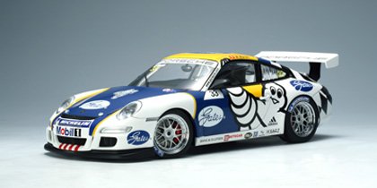 【Amazonの商品情報へ】1/18 レーシングシリーズ ポルシェ 911(997) '06 GT3カップ #33 (ミシュラン)