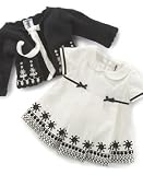 Guess? Baby Girl Pleated Dress & Sweater Set