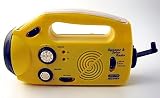 Solar Emergency Hand Crank Dynamo Flashlight with AM/FM Radio