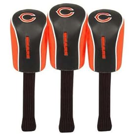 Chicago Bears NFL Golf Club Driver Headcover Set of 3 Chicago Bears NFL Golf Club Driver Headcover Set of 3