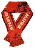Team Beans Cleveland Browns Striped Scarf