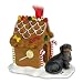 Dachshund Gingerbread House Ornament - Black & Tan
