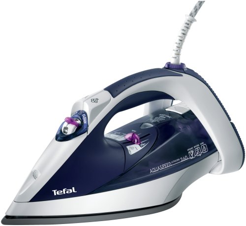 Childrens Toyshop  Kitchen & Housewares : Tefal Aquaspeed FV5260 Self Clean Continuous Steam Iron, 2400 Watts