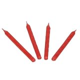 Red Cake Candles (24 count)