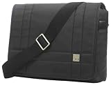 Knomo - 53-106-BLM - Saxby Mini - Sac Bandouli&egrave;re en Cuir synth&eacute;tique pour MacBook Air 11" - Noir