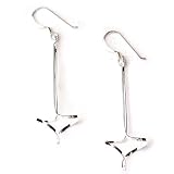 Image of Sterling Silver Twist Earrings