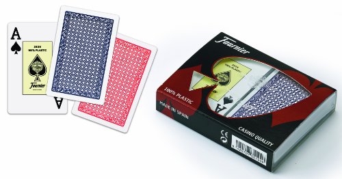 Fournier Fournier - Pokerkarten aus Doppel Kunststoff N&ordm; 2826 (2 Jumbo Index) Preisvergleich