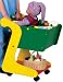 Wooden shopping car
