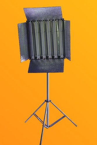 ePhoto Photography Video Studio Fluorescent Light + Stand by ePhoto INC Fl65_single