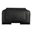 GTMax Universal Black Leather Pouch Cover Case for Microsoft Zune 120GB / Zune 80GB
