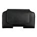 GTMax Universal Black Leather Pouch Cover Case for Samsung Caliber R850 / Behold II T939 / Flight A797 / Mythic A897 / Code SCH-i220 / Instinct HD SPH-M850 / Freeform R351 / Link R350 / Solstice SGH-A887 / Highlight SGH-T749 / Jack i637 / SGH-T349 / Magnet A257 / Instinct S30 / Finesse R810 / Memoir SGH-T929 / Omnia i910 / Eternity A867 / Behold T919 / Delve R800 / i907 Epix / U650 Sway / M800 Instinct / A827 Access / SPH-i325 Ace / Mysto / SGH-i617 BlackJack II / SCH-R200 / SGH-T729 Blast