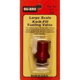 Du-Bro 611 Large Scale Fueling Valve (Gas)