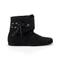 RENAISSANCE-50, Men's Costume or Halloween Suede Renaissance Shoes in Black or Brown