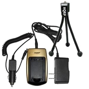 HQRP Replacement Battery Charger KIT fits AIPTEK POCKET DV5700 - EE BATTERY PACK with... by HQRP