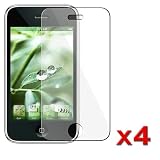 4 Pack LCD Screen Protector Shield Cover for Apple iPhone 1st Generation (NOT for iPhone 3G)