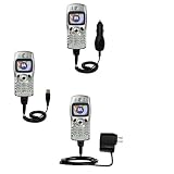 Deluxe Kit for the Motorola C256 includes a USB cable with Car and Wall Charger - Gomadic Brand w/ TipExchange Technology