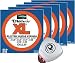 D'Addario EXL110 Regular Light Electric Guitar Strings 5-Pack with Free Strobe Tuner