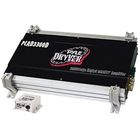 PYLE PLAD3300D Dryver 3600 Watt Mono Block Mosfet Digital Amplifier by Pyle