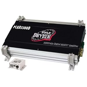 Pyle PLAD3300D Dryver 3600 Watt Mono Block Mosfet Digital Amplifier by Pyle