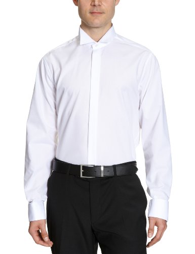 Seidensticker Herren Hemd/ Smoking & Frack 1035, Gr. 45 CM (XXL), Wei&szlig; (01 wei&szlig;) Preisvergleich