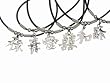 Sterling Silver and Leather Chinese Character Pendant