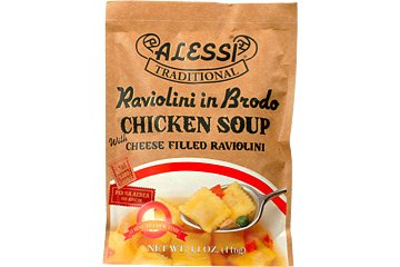 Alessi Raviolini in Brodo Chicken Soup~4.1 ounce (Pack of 6) by Alessi