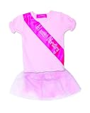 Mud Pie Baby Lil Miss February Tee & Ballet Panty Set