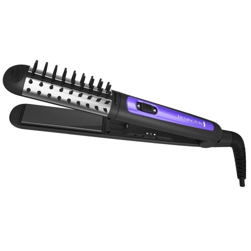 Remington S6301 3-in-1 Straightener, 1-Inch, Purple