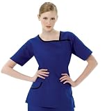 Dickies Mod Tunic Length Scrub Top (XS-2X) in Assorted Colors.