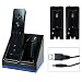 Lioncast Duo Ladestation mit 2 Akkus f�r Nintendo Wii Remote schwarz