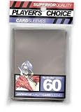 Player's Choice Yu-Gi-Oh! Silver Sleeves (Pack of 60) - Designed for Smaller Gaming CCGs - Deck Protectors - Ideal for YuGiOh! Trading Card Games