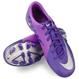 「ナイキ(nike) マーキュリアル ミラクル 2 HG-V パープル×メタリックラスター ナイキ サッカースパイク 25.0」の画像