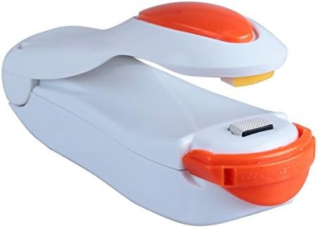 Bag Heat Sealer. Portable Mini Hand Heat Sealing Machine Impulse Sealer Seal Packing Plastic Bag Food Saver